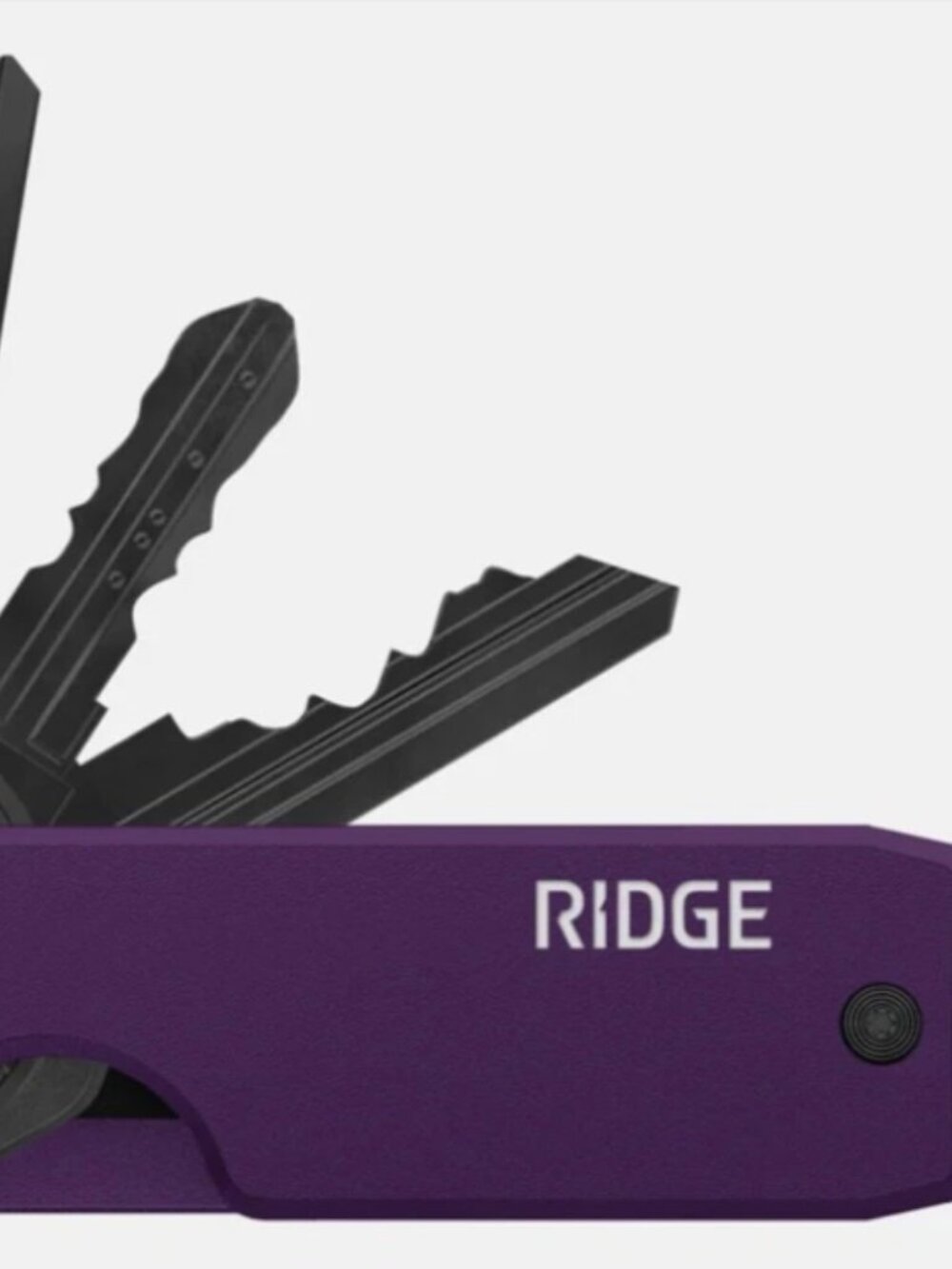 New Ridge Compact Key Organizer - Purple - Picture 2 of 4